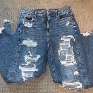 AE mom jeans